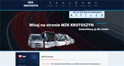 Desktop Screenshot of mzk.krotoszyn.pl