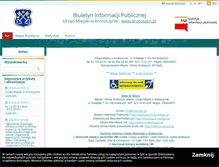 Tablet Screenshot of bip.um.krotoszyn.pl