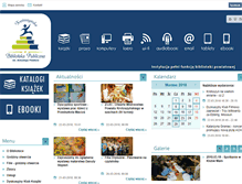 Tablet Screenshot of biblioteka.krotoszyn.pl